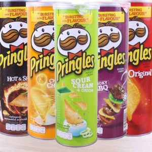Pringles 165g, 40g and 160g