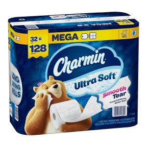 Charmin Ultra Soft Toilet Paper Jumbo Rolls